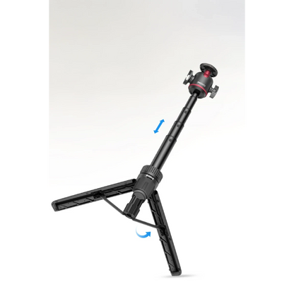 Yesido SF26 65cm 360 Derece Ayarlanabilir Canlı Yayın Tripod Telefon Tutucu - Siyah