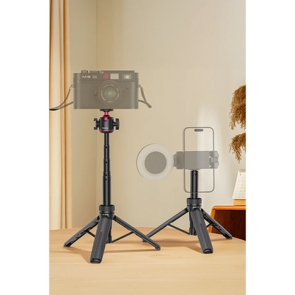 Yesido SF26 65cm 360 Derece Ayarlanabilir Canlı Yayın Tripod Telefon Tutucu - Siyah