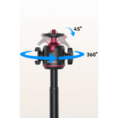 Yesido SF26 65cm 360 Derece Ayarlanabilir Canlı Yayın Tripod Telefon Tutucu