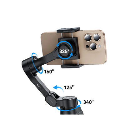 Yesido SF27 360 Derece Ayarlanabilir Tripodlu BT Selfie Gimbal - Siyah
