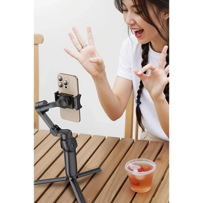 Yesido SF27 360 Derece Ayarlanabilir Tripodlu BT Selfie Gimbal - Siyah