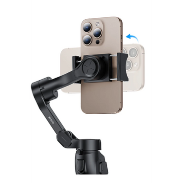 Yesido SF27 360 Derece Ayarlanabilir Tripodlu BT Selfie Gimbal - Siyah
