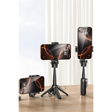 Yesido SF29 Ayarlanabilir BT 5.2 Tripod Özellikli Mini Selfie Çubuğu