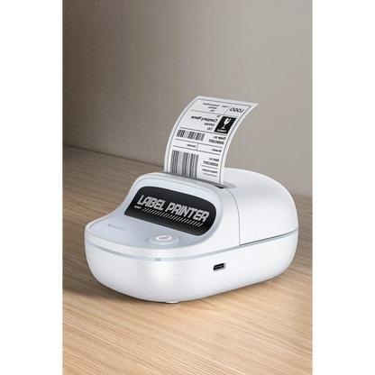 Yesido SP10 Bluetooth Destekli Taşınabilir Termal Etiket ve Barkod Yazıcı - Siyah