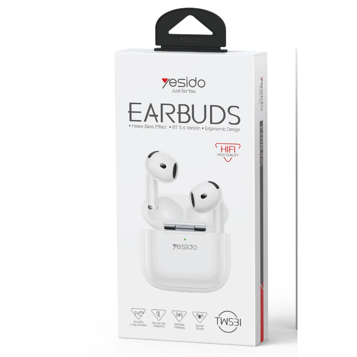 Yesido TWS31 BT 5.4 Kablosuz Airpods Kulaklık - Beyaz