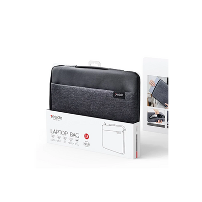 Yesido WB29 Polyester 600D Kumaşlı 14 inç Laptop Çantası - Gri