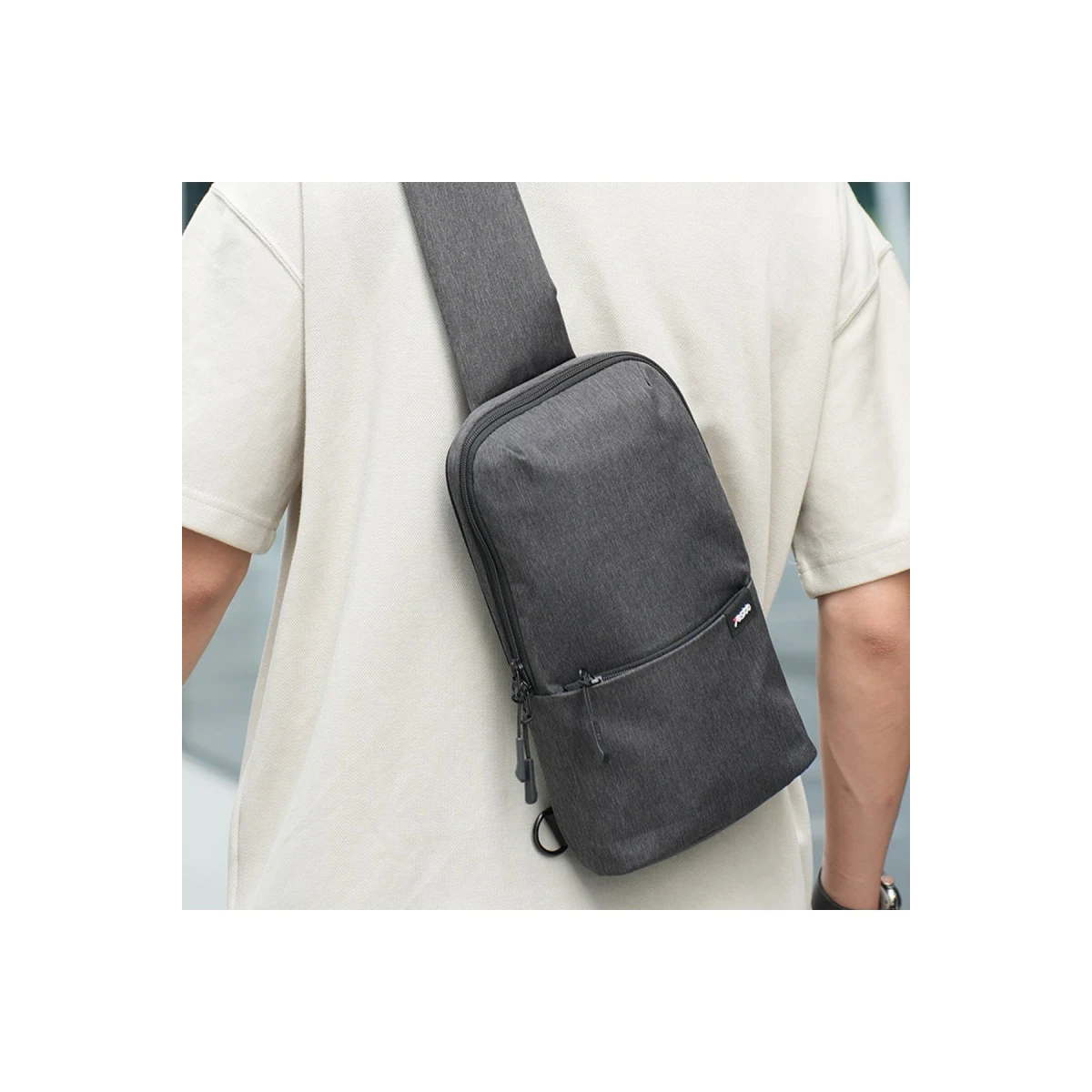 Yesido WB33 Polyester 600D Kumaşlı 7 inç Sırt Çantası - Gri