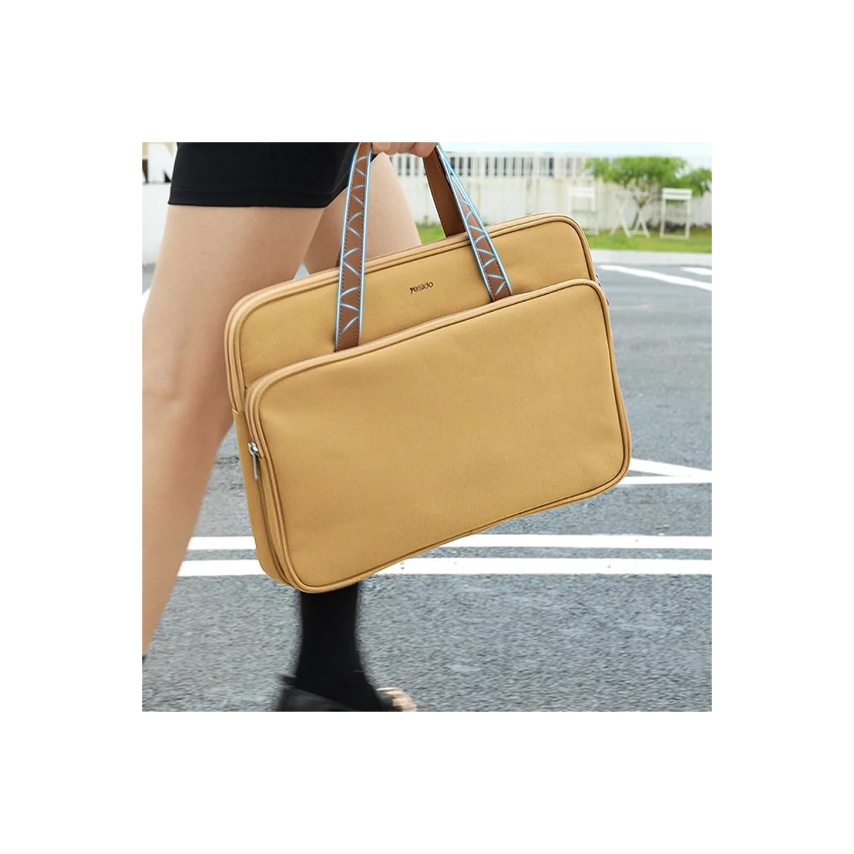Yesido WB35 Fjallraven 600D Kumaşlı 14 inç Laptop Çantası - Gri
