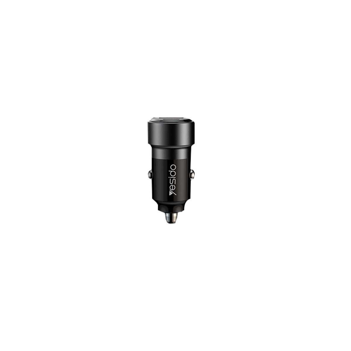 Yesido Y55 1 Adet 30W Usb / 1 Adet 30W Type-C ve 60W Type-C to Type-C Kablolu PD Hızlı Araç Şarj