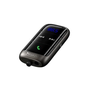 Yesido YAU32 Esnek Usb Kablo Çıkışlı BT 5.0 FM Transmitter