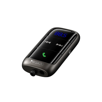 Yesido YAU32 Esnek Usb Kablo Çıkışlı BT 5.0 FM Transmitter