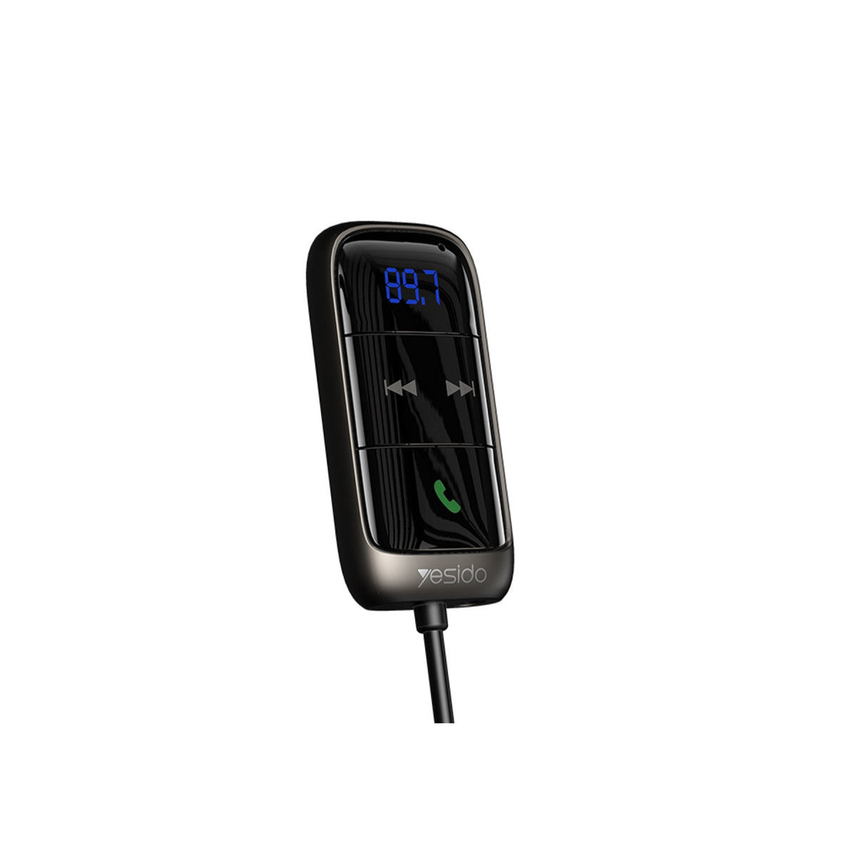 Yesido YAU32 Esnek Usb Kablo Çıkışlı BT 5.0 FM Transmitter