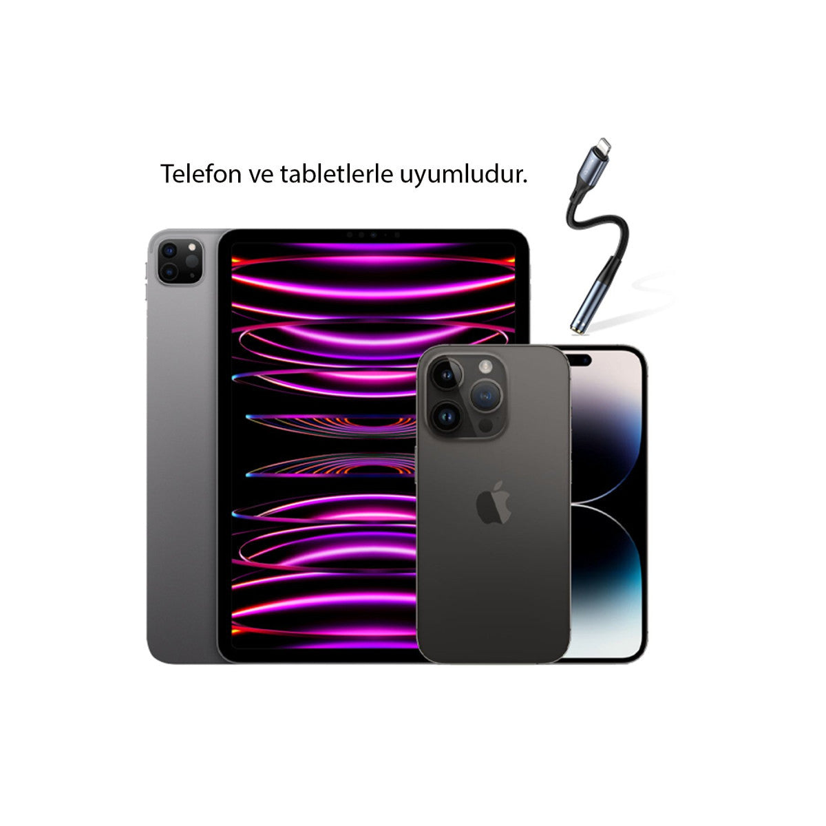 Yesido YAU37 Lightning to Aux Dönüştürücü