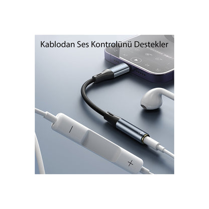 Yesido YAU37 Lightning to Aux Dönüştürücü