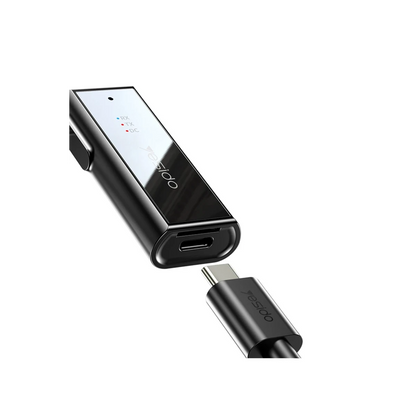 Yesido YAU41 3.5mm Aux Çıkışlı Mikrofonlu Bluetooth Araç Kiti - Siyah