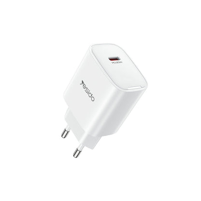 Yesido YC01E 20W Type-C Çıkışlı PD Hızlı Şarj Cihazı