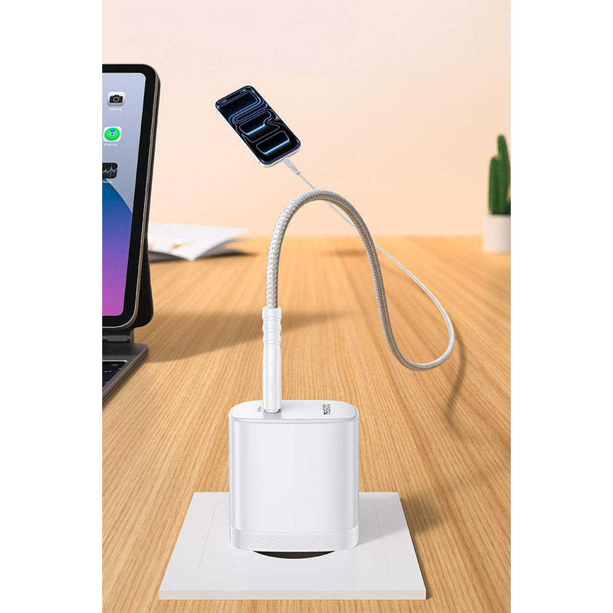 Yesido YC105 20W Type-C Çıkışlı 1M Type-C to Type-C Kablolu PD Hızlı Şarj Cihazı