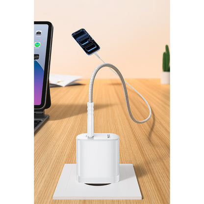 Yesido YC105 20W Type-C Çıkışlı 1M Type-C to Type-C Kablolu PD Hızlı Şarj Cihazı