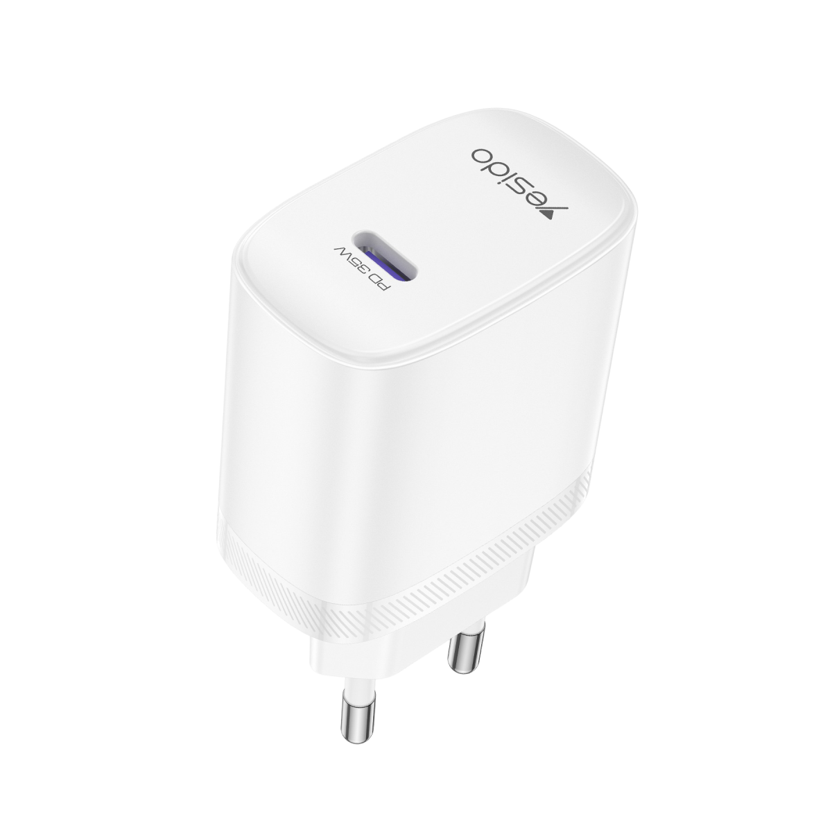 Yesido YC107 35W Type-C Çıkışlı 1M Type-C to Type-C Kablolu PD Hızlı Şarj Cihazı
