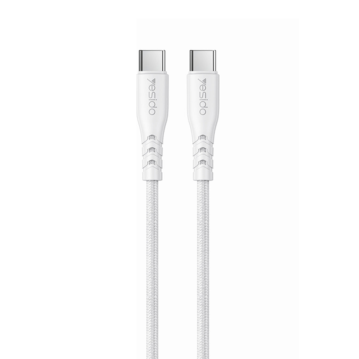 Yesido YC109 45W Çift Type-C Çıkışlı ve 1M Type-C to Type-C Kablolu PD Şarj Cihazı
