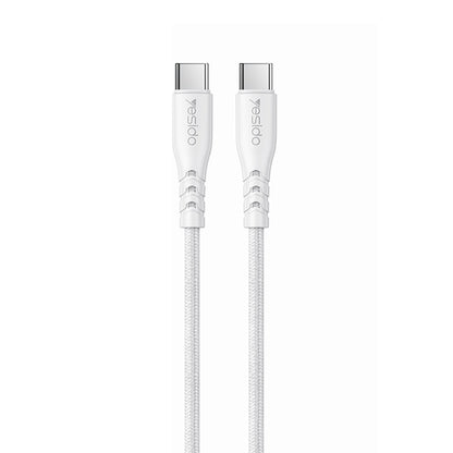Yesido YC109 45W Çift Type-C Çıkışlı ve 1M Type-C to Type-C Kablolu PD Şarj Cihazı