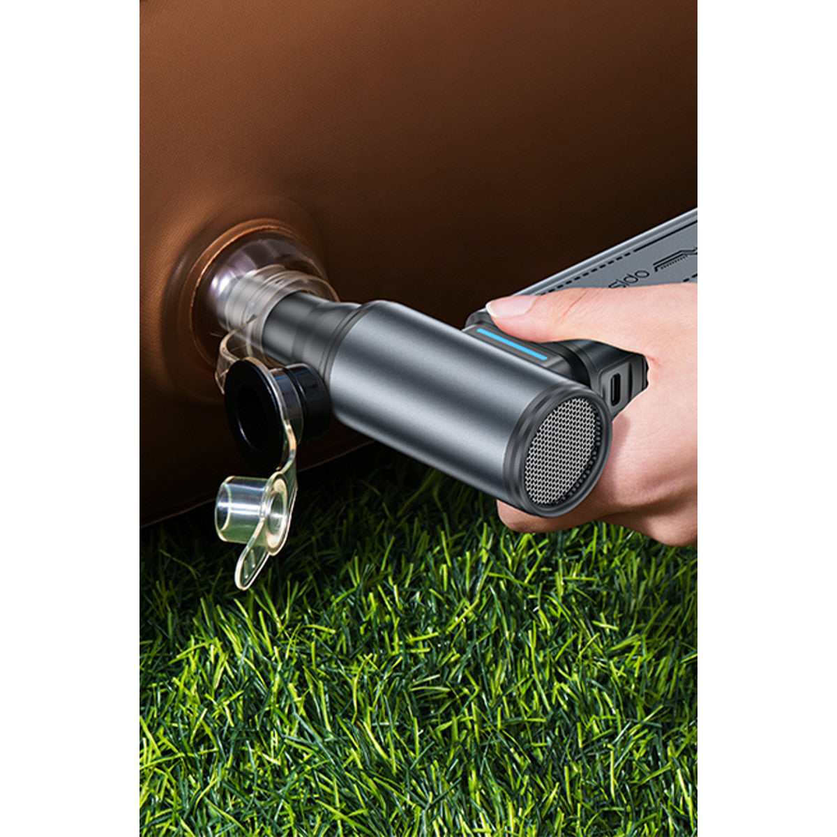 Yesido YF19 Dijital Göstergeli 130.000 RPM Brushless Motorlu 10.000Pa Vakum ve Güçlü Üfleme Özellikli 8000mAh Çift Bataryalı Hava Kompresörü