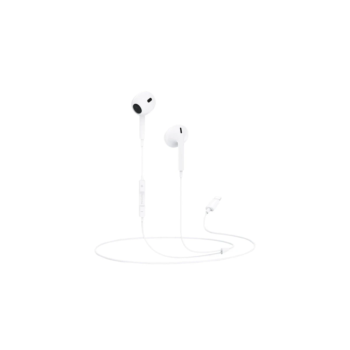 Yesido YH37 1.2M Lightning Bluetooth Kablolu Kulaklık - Beyaz