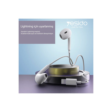 Yesido YH37 1.2M Lightning Bluetooth Kablolu Kulaklık