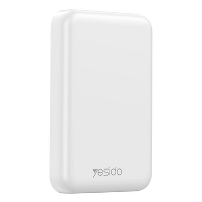Yesido YP29 5.000 mAh Kablosuz Şarjlı Magsafe Powerbank - Beyaz