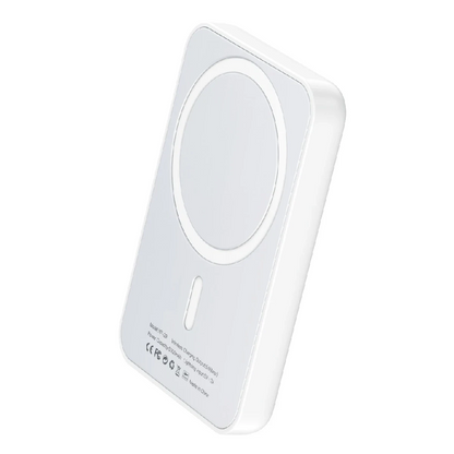 Yesido YP29 5.000 mAh Kablosuz Şarjlı Magsafe Powerbank - Beyaz