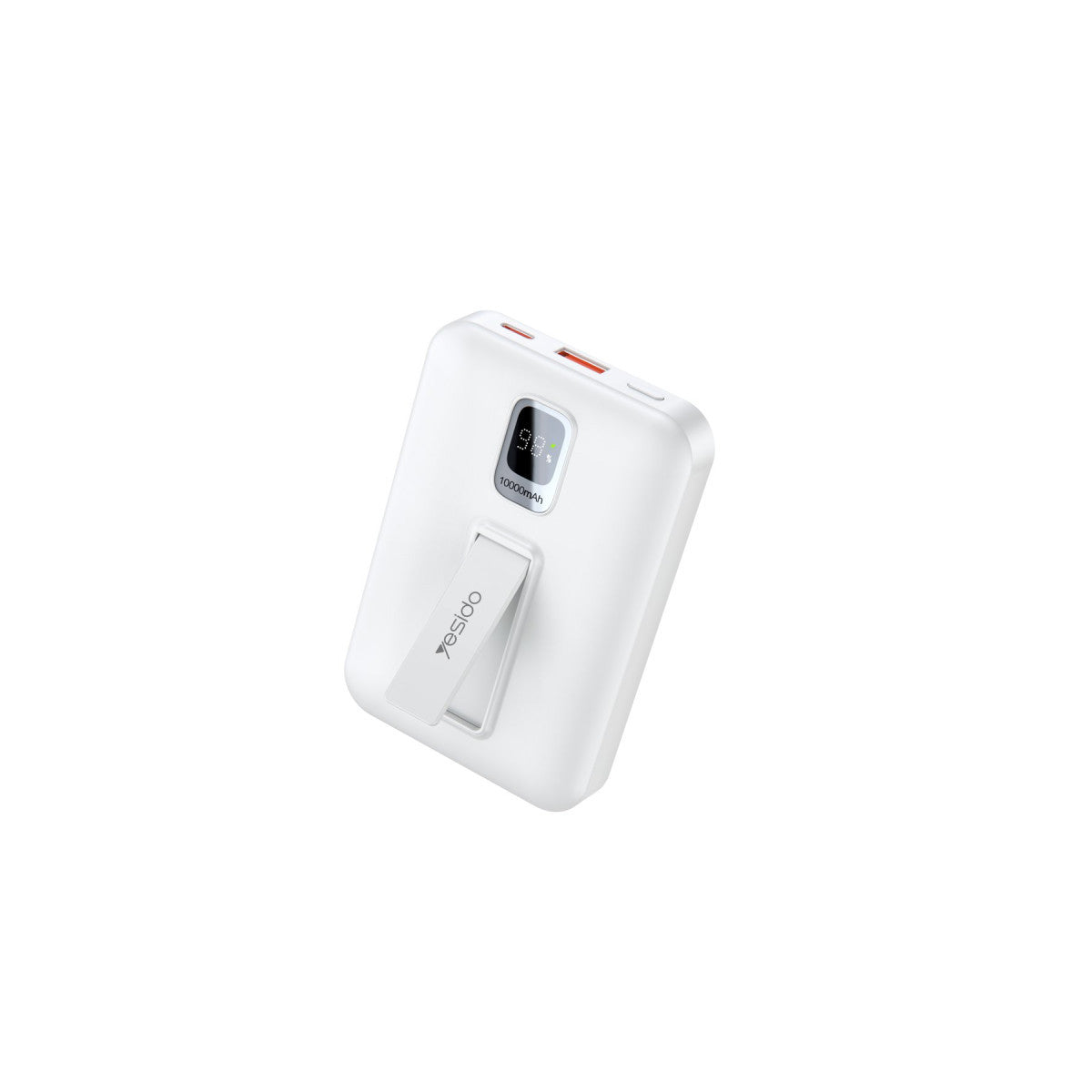 Yesido YP45 10.000 mAh 20W Dijital Göstergeli 15W Kablosuz Şarjlı Standlı Magsafe PD Hızlı Şarj Powerbank