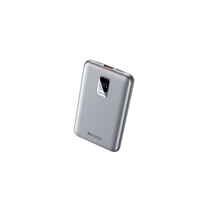 Yesido YP46 10.000 mAh 22.5W Dijital Göstergeli USB3.0 PD Hızlı Şarj Powerbank