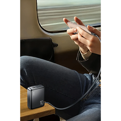 Yesido YP70 Dijital Göstergeli 10.000 mAh 3in1 22.5W PD Hızlı Şarj Powerbank - Siyah
