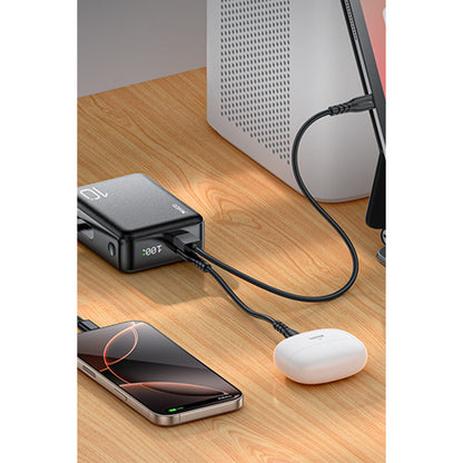 Yesido YP70 Dijital Göstergeli 10.000 mAh 3in1 22.5W PD Hızlı Şarj Powerbank