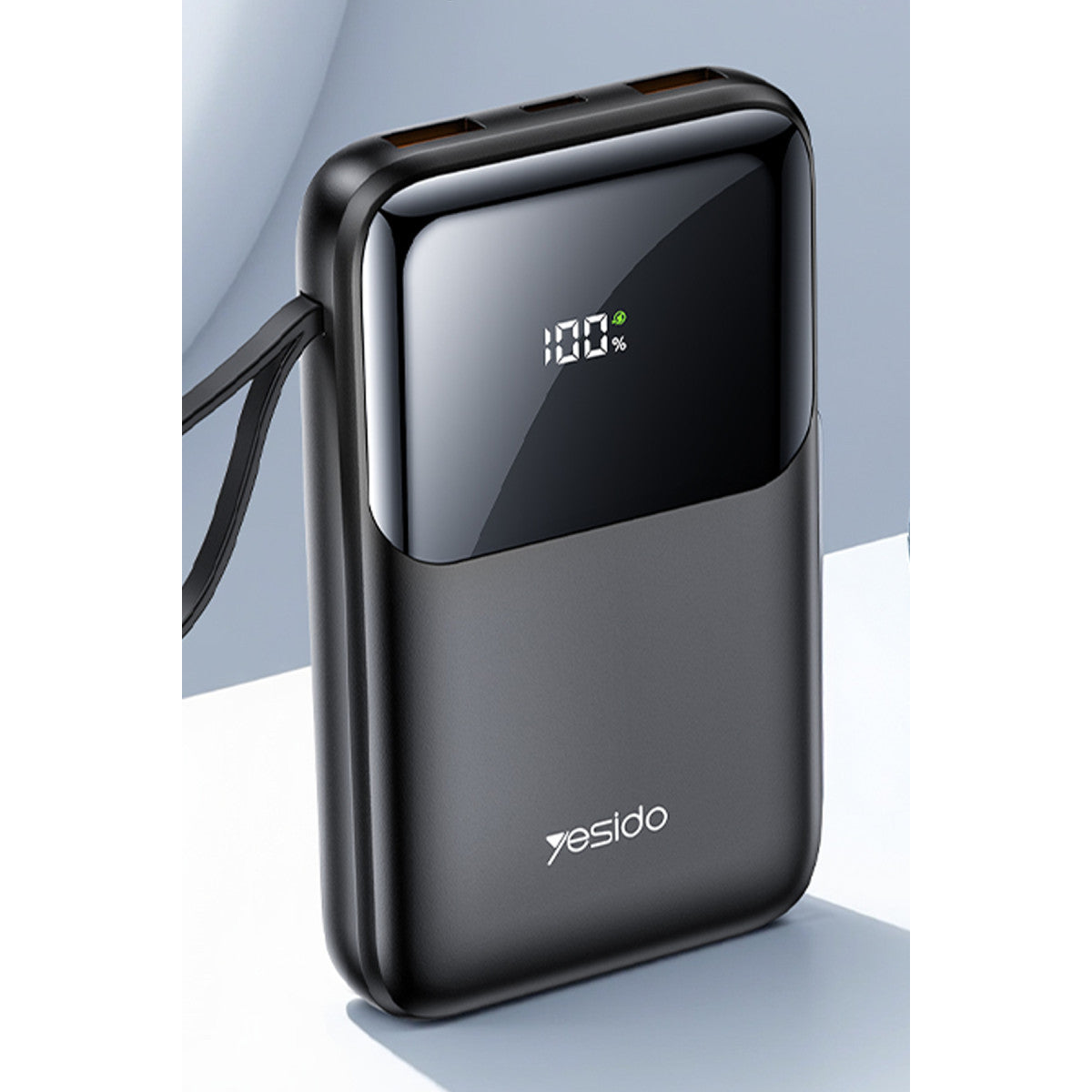 Yesido YP71 Dijital Göstergeli 10.000 mAh 6in1 22.5W PD Hızlı Şarj Powerbank