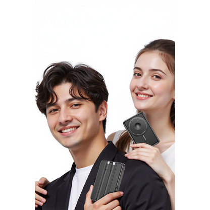 Yesido YP72 Dijital Göstergeli 10.000 mAh Akıllı Saat Şarj Edebilen Kablosuz Magsafe Powerbank