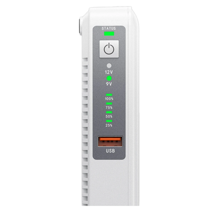 Yesido YP74E 8800 mAh Bataryalı Mini DC Kesintisiz Güç Kaynağı - Beyaz