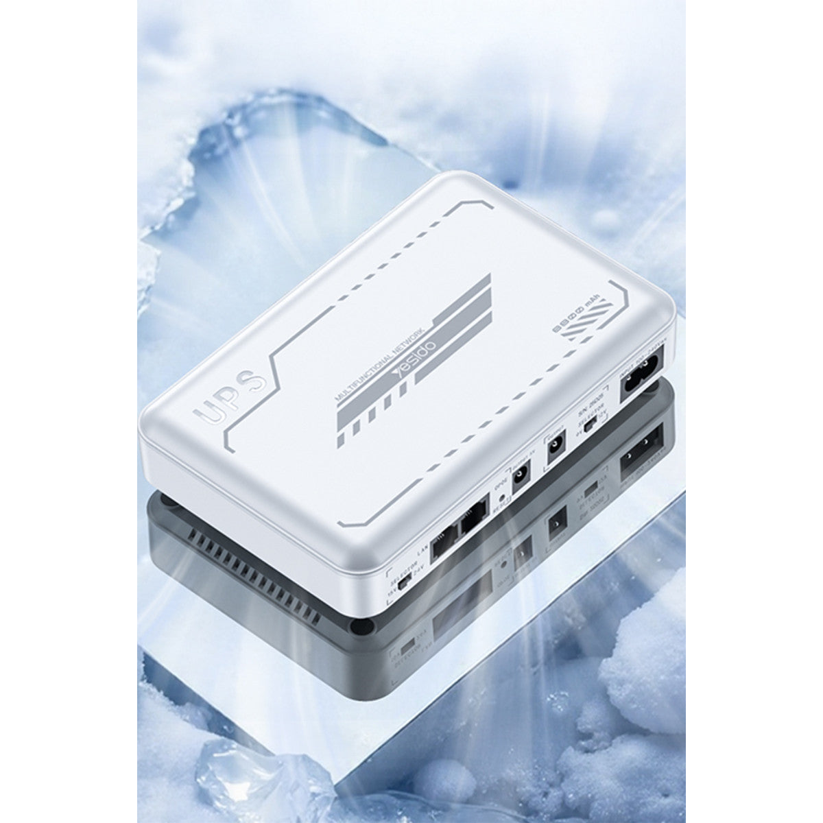 Yesido YP74E 8800 mAh Bataryalı Mini DC Kesintisiz Güç Kaynağı