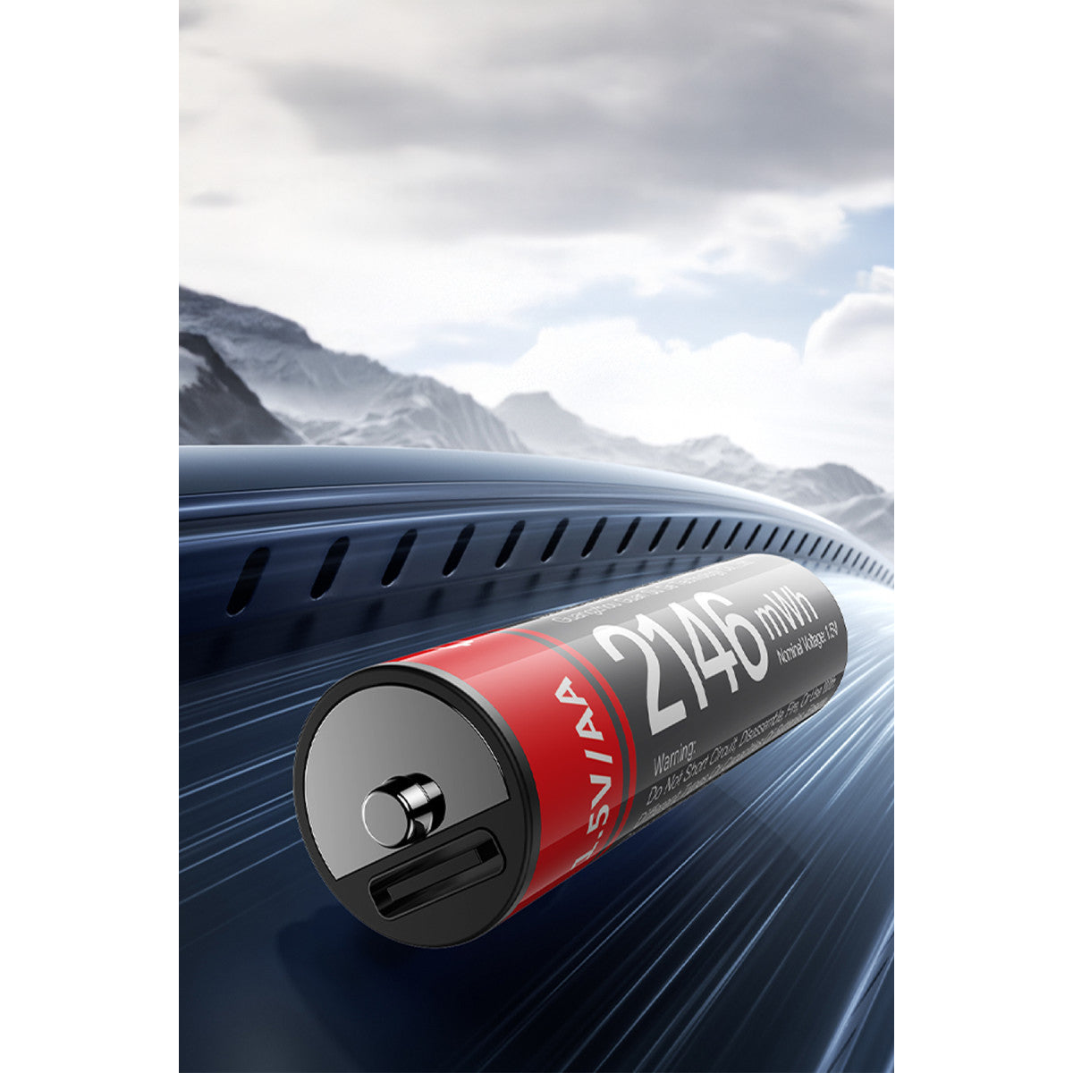 Yesido YP88 4 Adet Şarj Edilebilir Yüksek Verimli 1430 mAh 1.5V AA Pil
