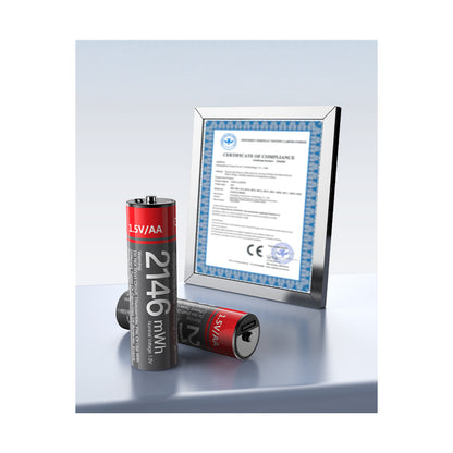Yesido YP88 4 Adet Şarj Edilebilir Yüksek Verimli 1430 mAh 1.5V AA Pil