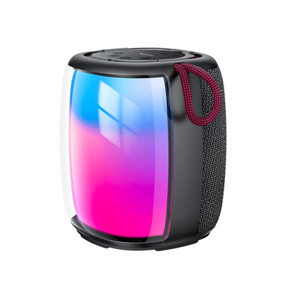 Yesido YSW20 10W Dahili Hoparlörlü 2500 mAh Bataryalı BT 5.3 RGB Kablosuz Mini Hoparlör - Siyah