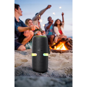 Yesido YSW22 2 Adet 15W Dahili Hoparlörlü BT 5.3 RGB Kablosuz Hoparlör - Siyah