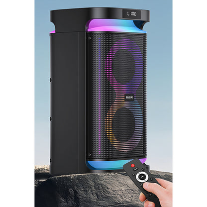 Yesido YSW29 2 Adet 20W Dahili Hoparlörlü 4400 mAh Bataryalı BT 5.0 RGB Kablosuz Hoparlör