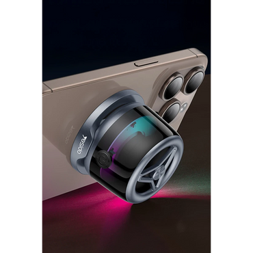 Yesido YSW32 BT 5.3 RGB Manyetik Özellikli Mini Kablosuz Hoparlör - Siyah