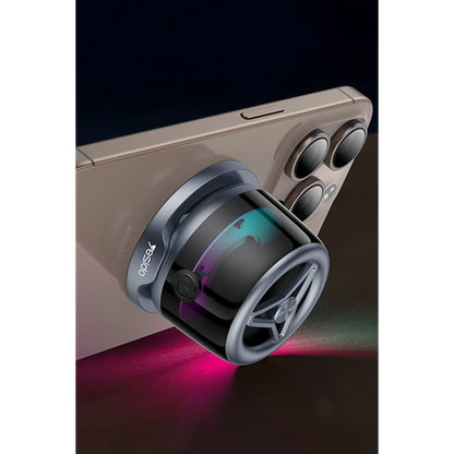 Yesido YSW32 BT 5.3 RGB Manyetik Özellikli Mini Kablosuz Hoparlör - Siyah