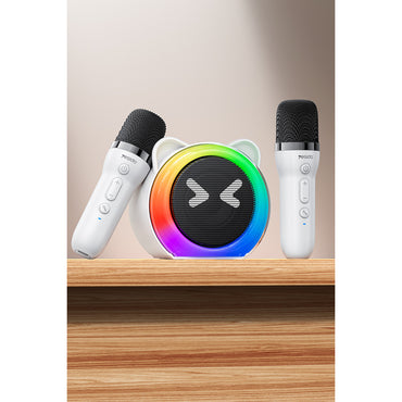 Yesido YSW36 2 Adet Karaoke Mikrofonlu BT 5.3 RGB Kablosuz Hoparlör