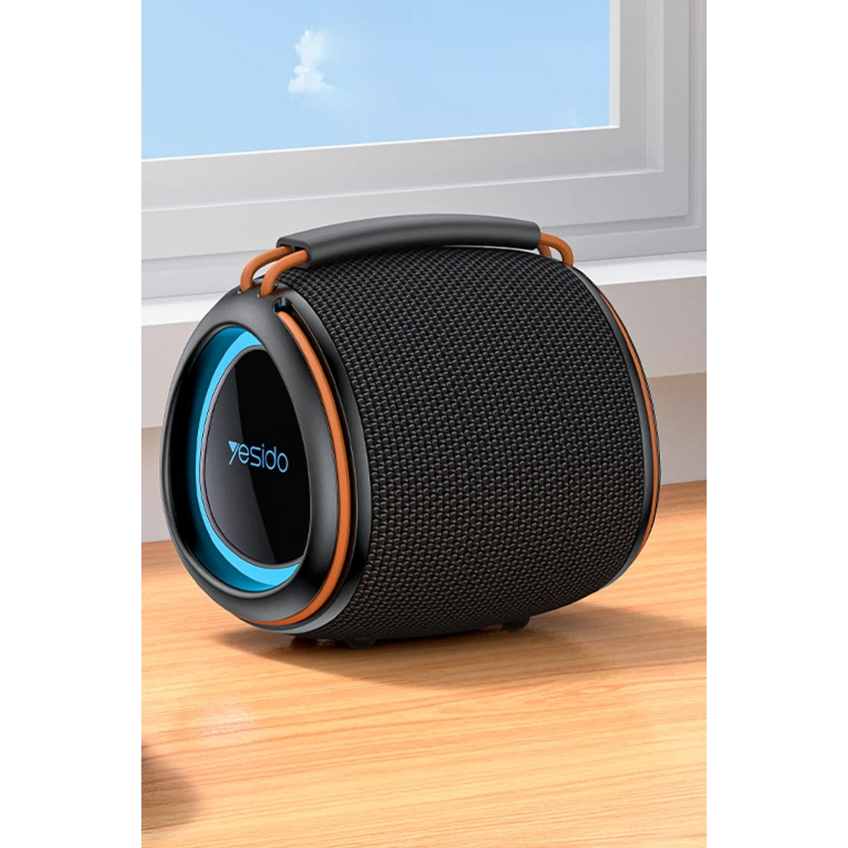 Yesido YSW40 BT 5.3 RGB Kablosuz Hoparlör - Siyah