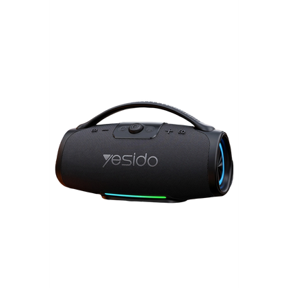 Yesido YSW45 120W RGB Işıklı Karaoke Mikrofonlu Bluetooth Kablosuz Hoparlör - Siyah