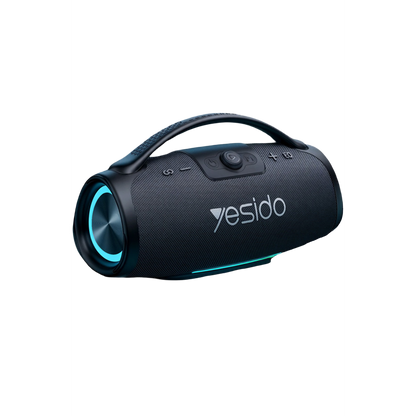 Yesido YSW45 120W RGB Işıklı Karaoke Mikrofonlu Bluetooth Kablosuz Hoparlör - Siyah