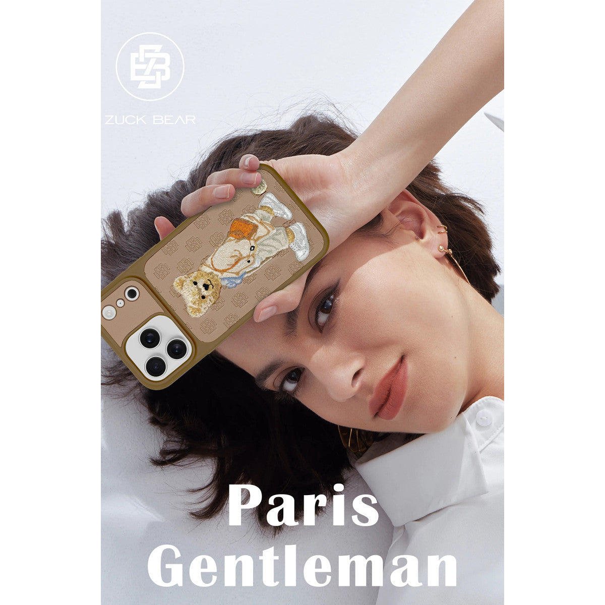 ZuckBear Apple iPhone 17 Pro Paris Gentleman Kapak